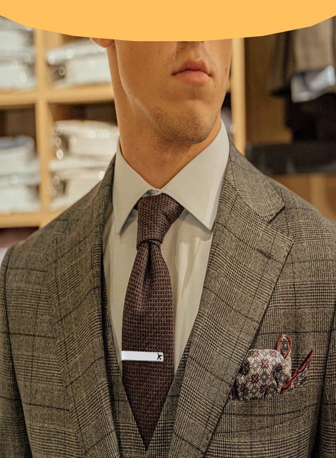 Sudaporn Airplane Tie Clips Bar for Pilot Husband Christmas Birthday Accessory Gifts Aviation Captain Tie Clip Tack Pilot Flight Attendant Necktie Clip Men Necktie Accessory Wedding Business Holiday - Image 4